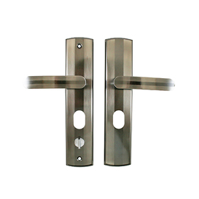 Комплект ручек "СТАНДАРТ" РН-СТ217-L, левый, для китайских металл. дверей, цвет никель/хром   353174