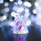Игрушка световая "Колокольчик и Снеговик" (батарейки в комплекте) 1 LED, RGB 602894 УЦЕНКА