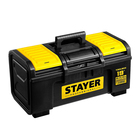Ящик для инструмента STAYER Professional "TOOLBOX-19", пластиковый Ящик для инструмента STAYER Professional "TOOLBOX-19", пластиковый