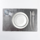 Napkin kitchen 42х28 cm "Eco style" color silver Napkin kitchen 42х28 cm "Eco style" color silver