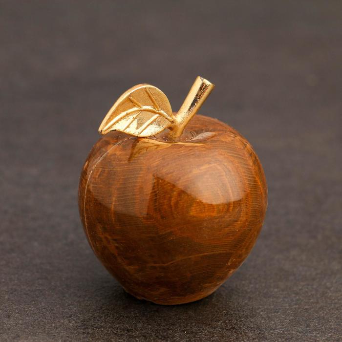Сувенир «Яблоко», 3,8 см, оникс | vlarni-land