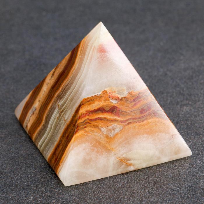 Сувенир «Пирамида», 3,8 см, оникс | vlarni-land