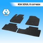 Коврики салона литьевые RIVAL, Kia Soul 2013-2019, 62806001 3539978 - фото 78312