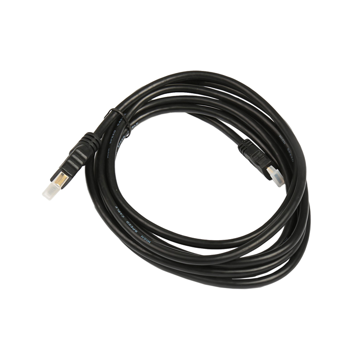 Кабель HDMI - Mini HDMI, 3 м, чёрный, оплётка резина