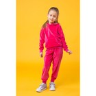 Костюм спортивный для девочки, рост 116, цвет розовый 250 Костюм спортивный для девочки, рост 116, цвет розовый 250