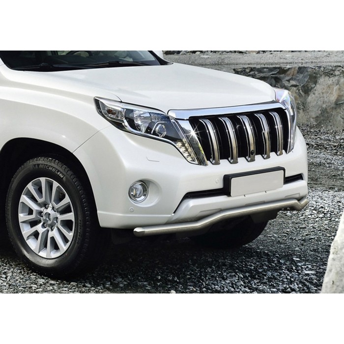 Защита переднего бампера Land Cruiser Prado, d57 волна