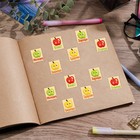 Stickers assessment "Apples", 10,5 x 18 cm