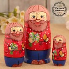 Матрёшка «Дед с яйцом», 3 кукольная, 15 см Матрёшка «Дед с яйцом», 3 кукольная, 15 см