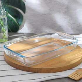 Baking dish and for microwave 2 l, 33.6x19x5 cm Borcam. 