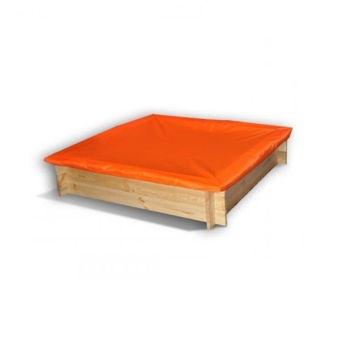 Защитный чехол для песочниц PAREMO, 120 х 120 х 30 см., цвет оранжевый
