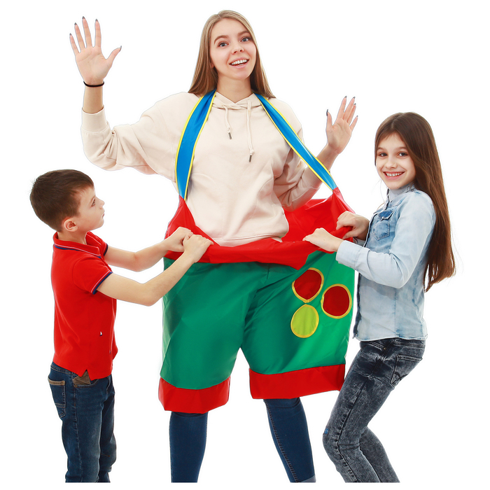 Штаны для игры с шарами детские, d=60 см, 35 х 56 см, цвета МИКС