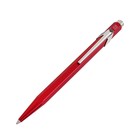 Ручка шариковая автомат Carandache Office Popline Metal-X (849.780) (M) синий стержень, красная Ручка шариковая автомат Carandache Office Popline Metal-X (849.780) (M) синий стержень, красная