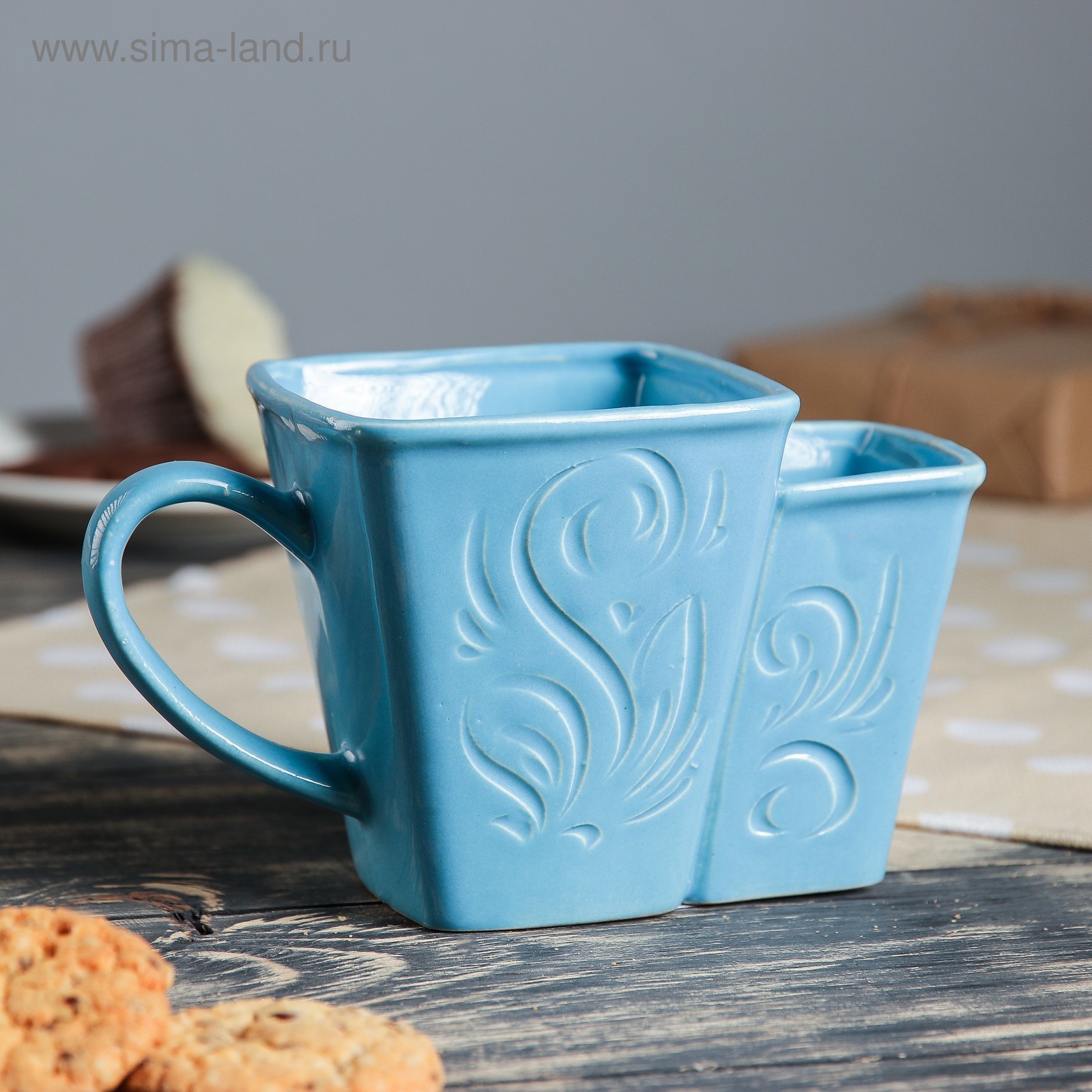 Кружка с кармашком