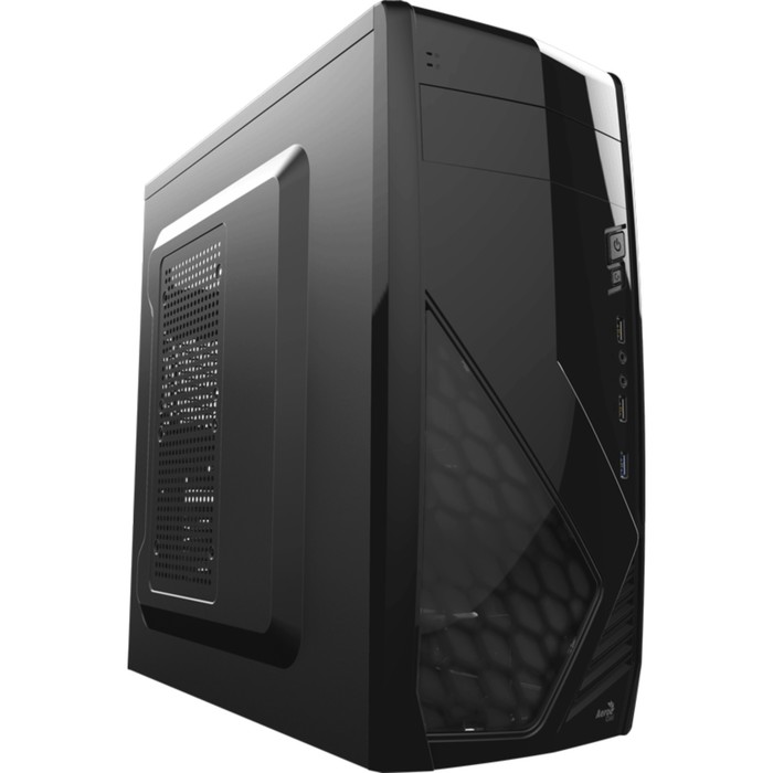 Корпус Aerocool CS-1102, без БП, ATX, черный