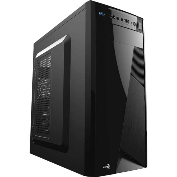 Корпус Aerocool CS-1101, без БП, ATX, черный