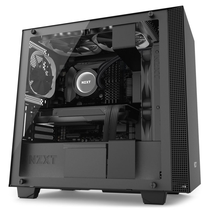 Корпус NZXT H400I, без БП, mATX, черный