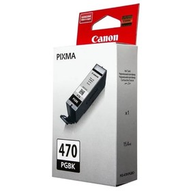Картридж струйный Canon PGI-470PGBK 0375C001 черный для Canon Pixma iP7240/MG6340/MG5440