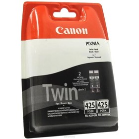 Картридж струйный Canon PGI-425PGBK 4532B007 черный x2уп. для Canon iP4840/MG5140