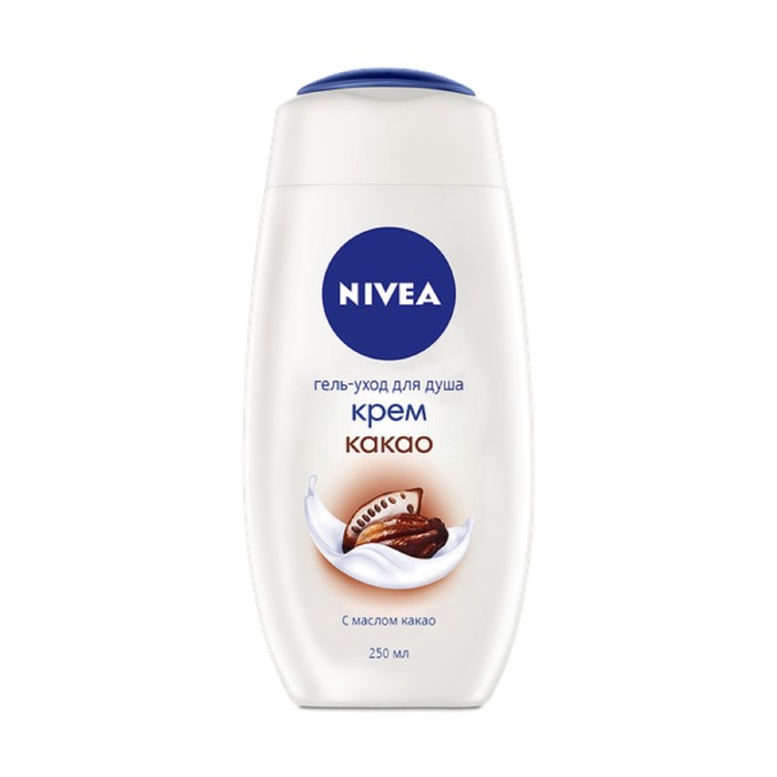 Гель-уход Nivea Крем Какао для душа, 250 мл