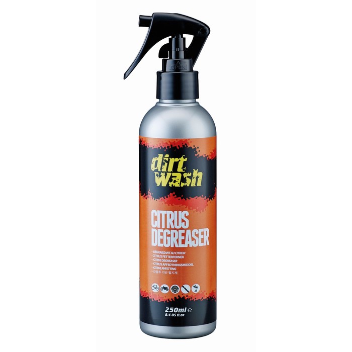 Очиститель цепи и переключателя WELDTITE DIRTWASH CITRUS DEGREASER, триггер 250мл