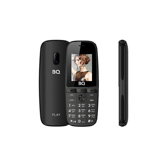 Сотовый телефон BQ M-1841 Play Black, черный