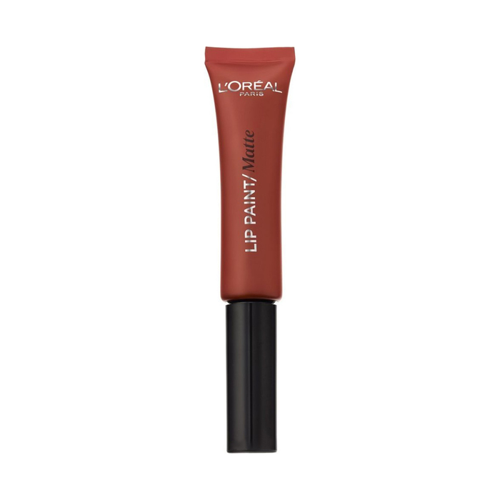 Блеск для губ L'Oreal Infaillible Lip paint матовый, оттенок 213 Пряный шоколад, 8 мл