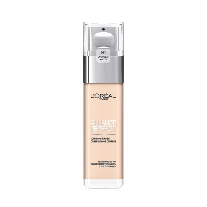 Тональный крем L'Oreal  Alliance Perfect Совершенное слияние, оттенок № 1 Слоновая кость