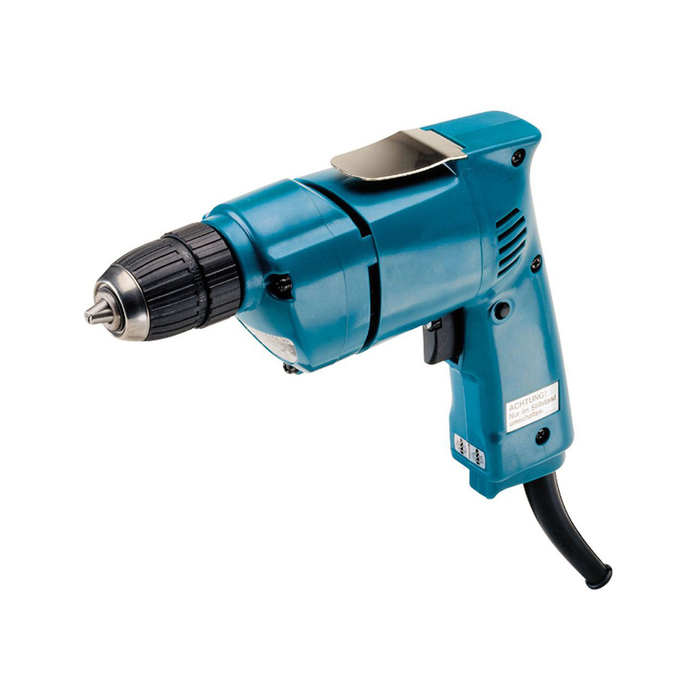 Дрель Makita 6510 LVR, 400Вт, БЗП-10мм, 0-1050 об/мин, реверс