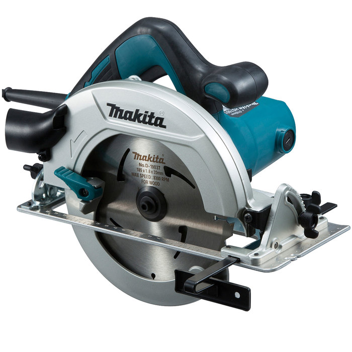 Пила дисковая Makita HS7601X1, 1200Вт, 5200 об/мин, диск 190х30 мм, диск в комплекте