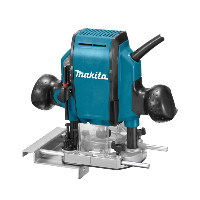 Фрезер Makita RP 0900, 900Вт, цанга 6/8мм, гл.0-35мм, 27000 об/мин