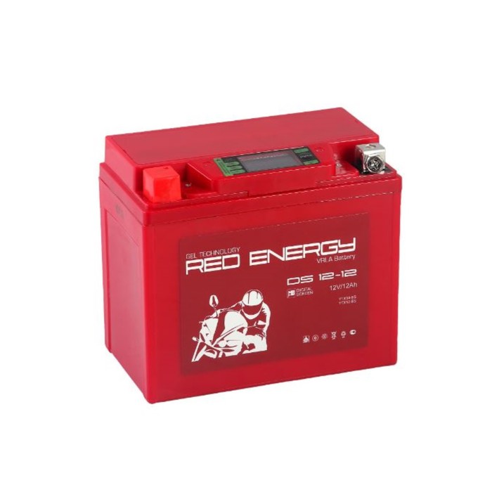 Аккумуляторная батарея Red Energy DS 12-12(YTX14-BS, YTX12-BS)12V, 12Ач прямая(+ -)