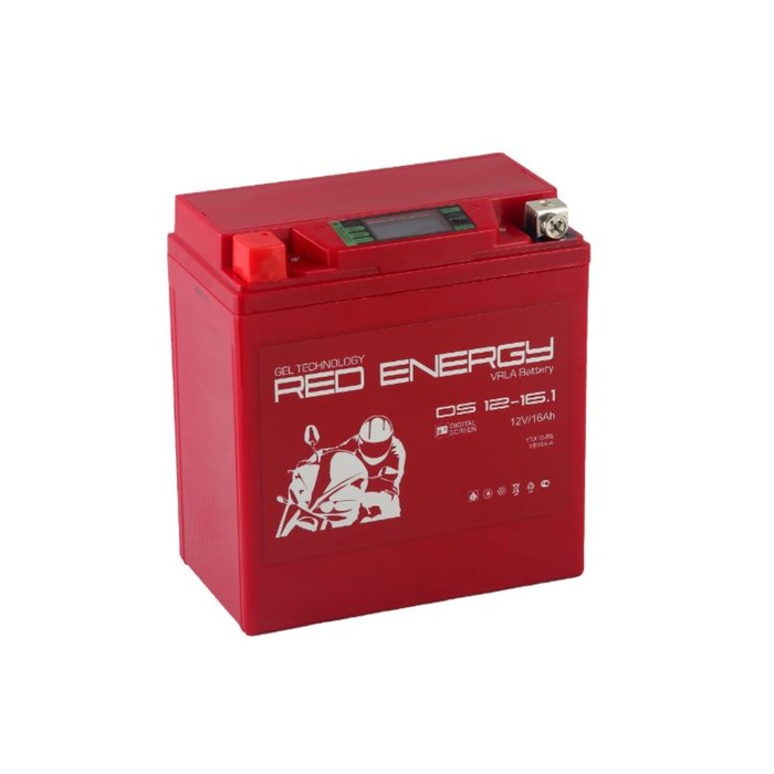 Аккумуляторная батарея Red Energy DS 12-16.1(YTX16-BS, YB16B-A)12V, 16Ач прямая(+ -)