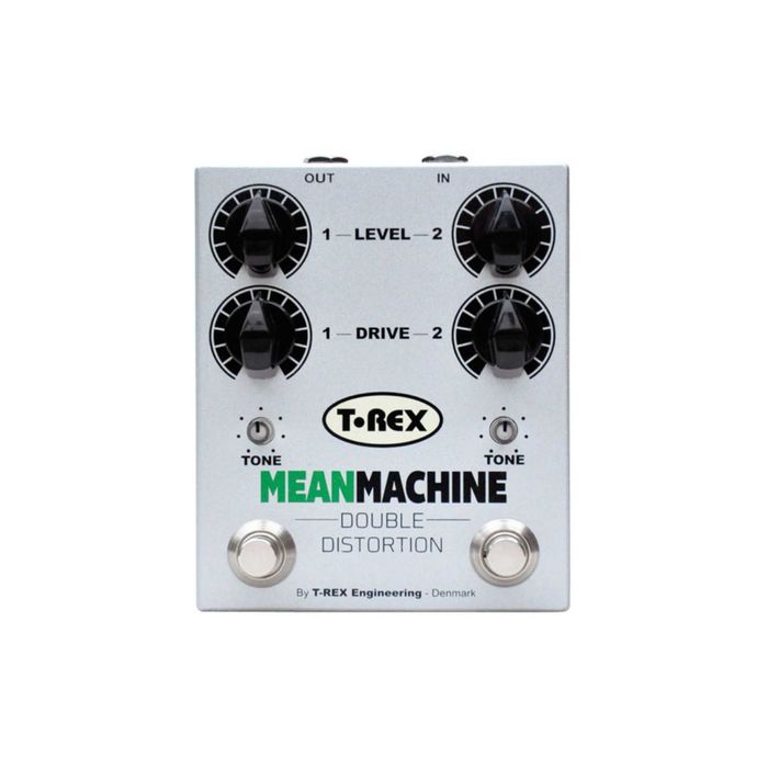 Педаль эффектов T-REX Mean Machine  Double Distortion для гитары (Drive, Tone, Level)