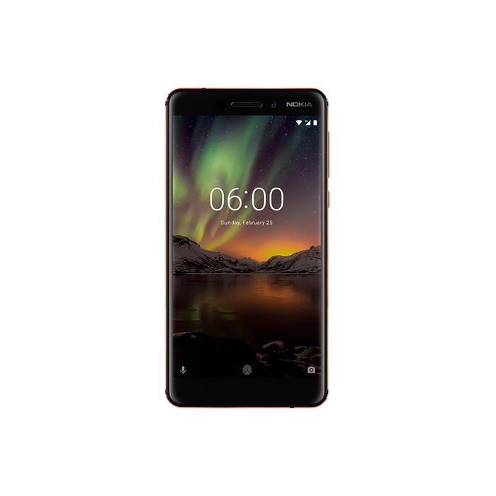 Смартфон Nokia 6.1 DS Black/Copper LTE TA-1043, черно-медный