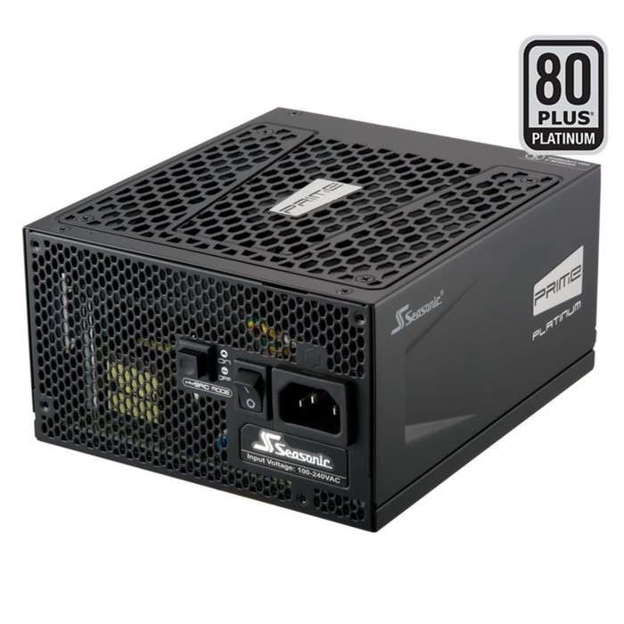 Блок питания Seasonic ATX 650W PRIME PLATINUM SSR-650PD APFC 135mm fan 6xSATA Cab Manag RTL   341945