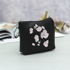 Purse women's, division zipper, ring, color black Purse women's, division zipper, ring, color black