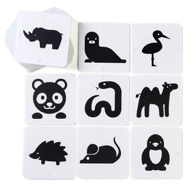 Educational game for infants "Black-and-white pictures. Animals"