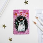 Чехол для бейджа и карточек «Ёжик» Чехол для бейджа и карточек «Ёжик»