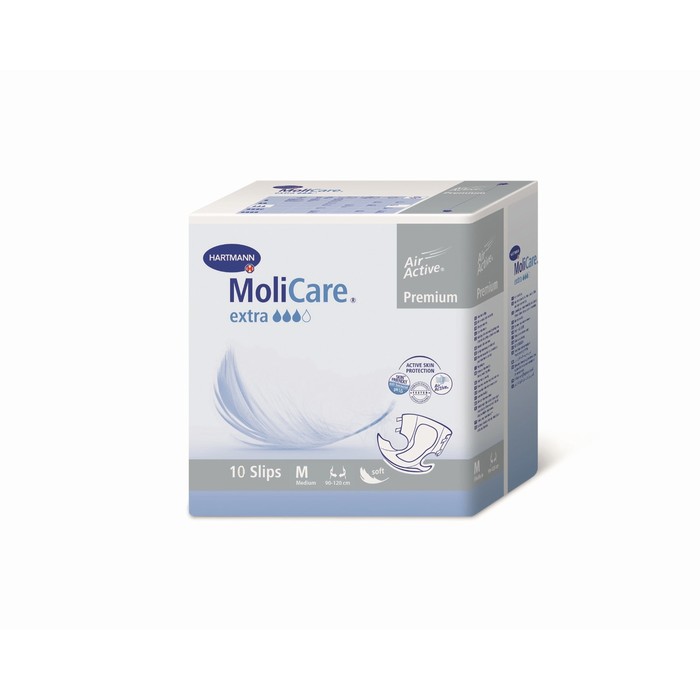 Подгузники воздухопроницаемые MoliCare Premium extra soft, размер M, 10 шт