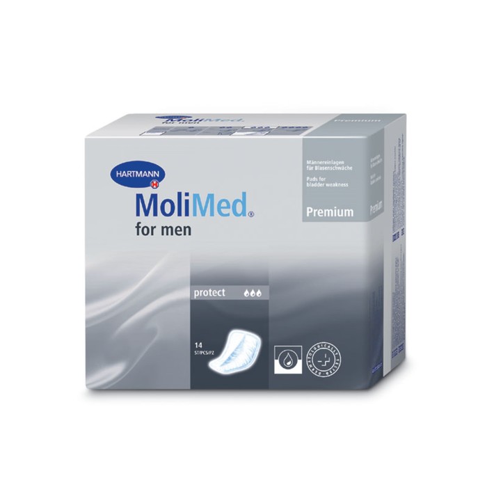 Урологические вкладыши для мужчин MoliMed Premium for men protect, 14 шт