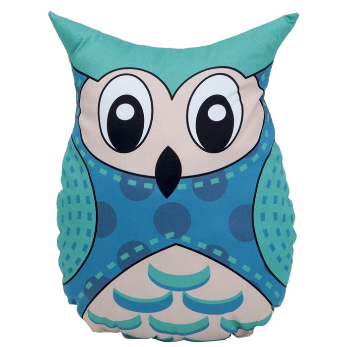 Подушка-игрушка Blue Owl, 35 х 25 см