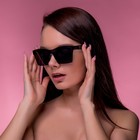 Очки солнцезащитные "Таллала" оправа и линзы чёрные, градиент, плоские, 15х14х5 см Очки солнцезащитные "Таллала" оправа и линзы чёрные, градиент, плоские, 15х14х5 см