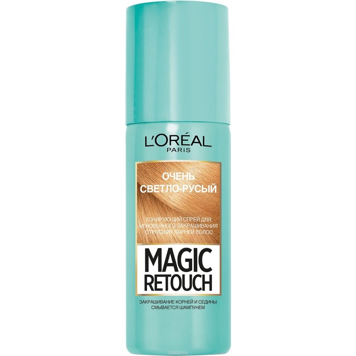 Тонирующий спрей L'Oreal Magic Retouch, оттенок 9 Очень Светло Русый, 75 мл