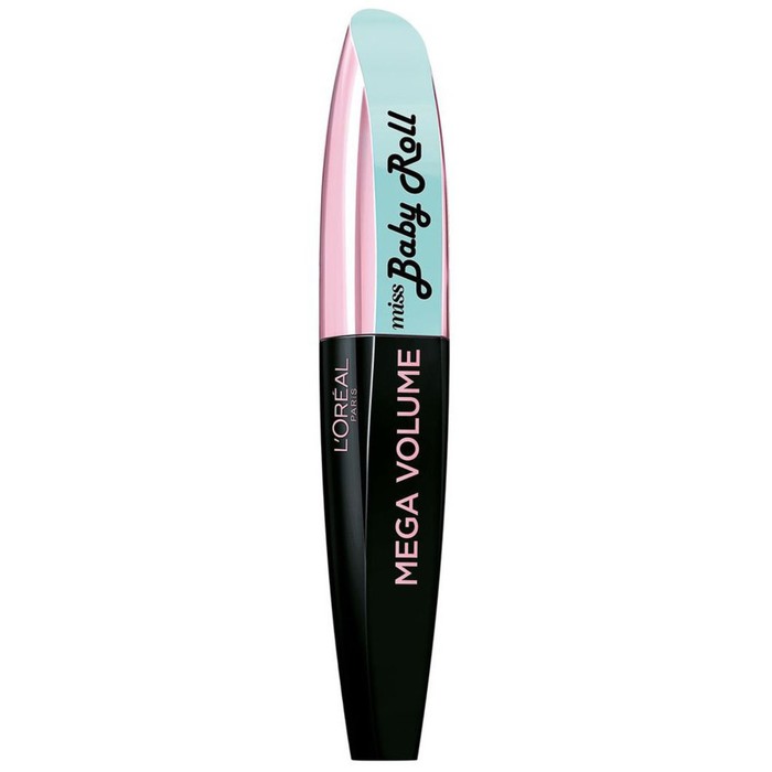 Тушь для ресниц L'Oreal Mega Vollume Miss Baby Roll, чёрная, 8,5 мл