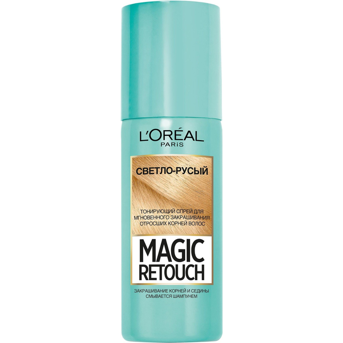 Тонирующий спрей L'Oreal Magic Retouch, оттенок Светло-русый, 75 мл