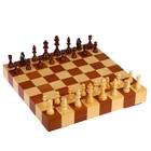 Настольная игра, набор 2 в 1 "Бесар": шахматы, шашки, доска 43х43 см Настольная игра, набор 2 в 1 "Бесар": шахматы, шашки, доска 43х43 см