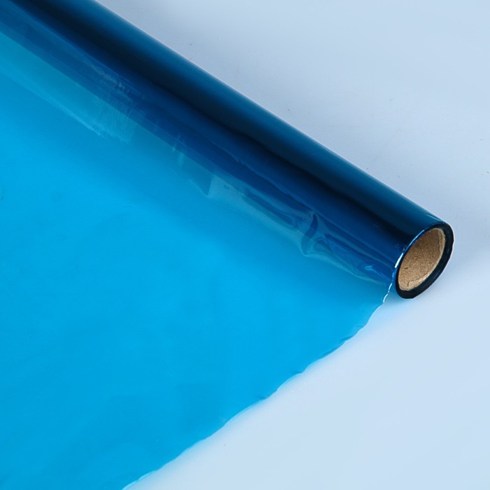 Бумага целлофановая 700*1000 мм Sadipal (25л) 30 г/м² голубой 6408