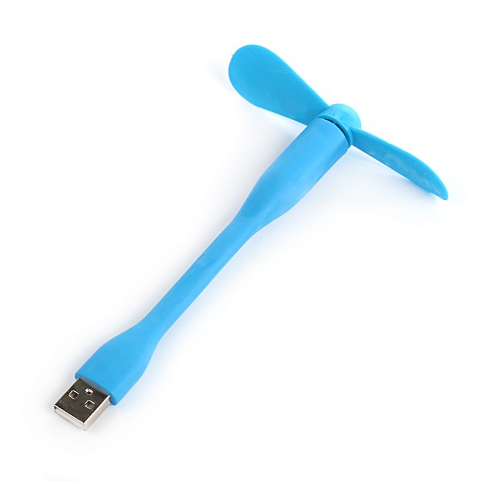 USB вентилятор, синий