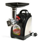 Мясорубка ARESA AR-2103, 1700 Вт, кеббе, реверс, чёрная Мясорубка ARESA AR-2103, 1700 Вт, кеббе, реверс, чёрная