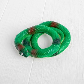 Прикол «Гадюка», резиновая, 70 см, цвет зелёный